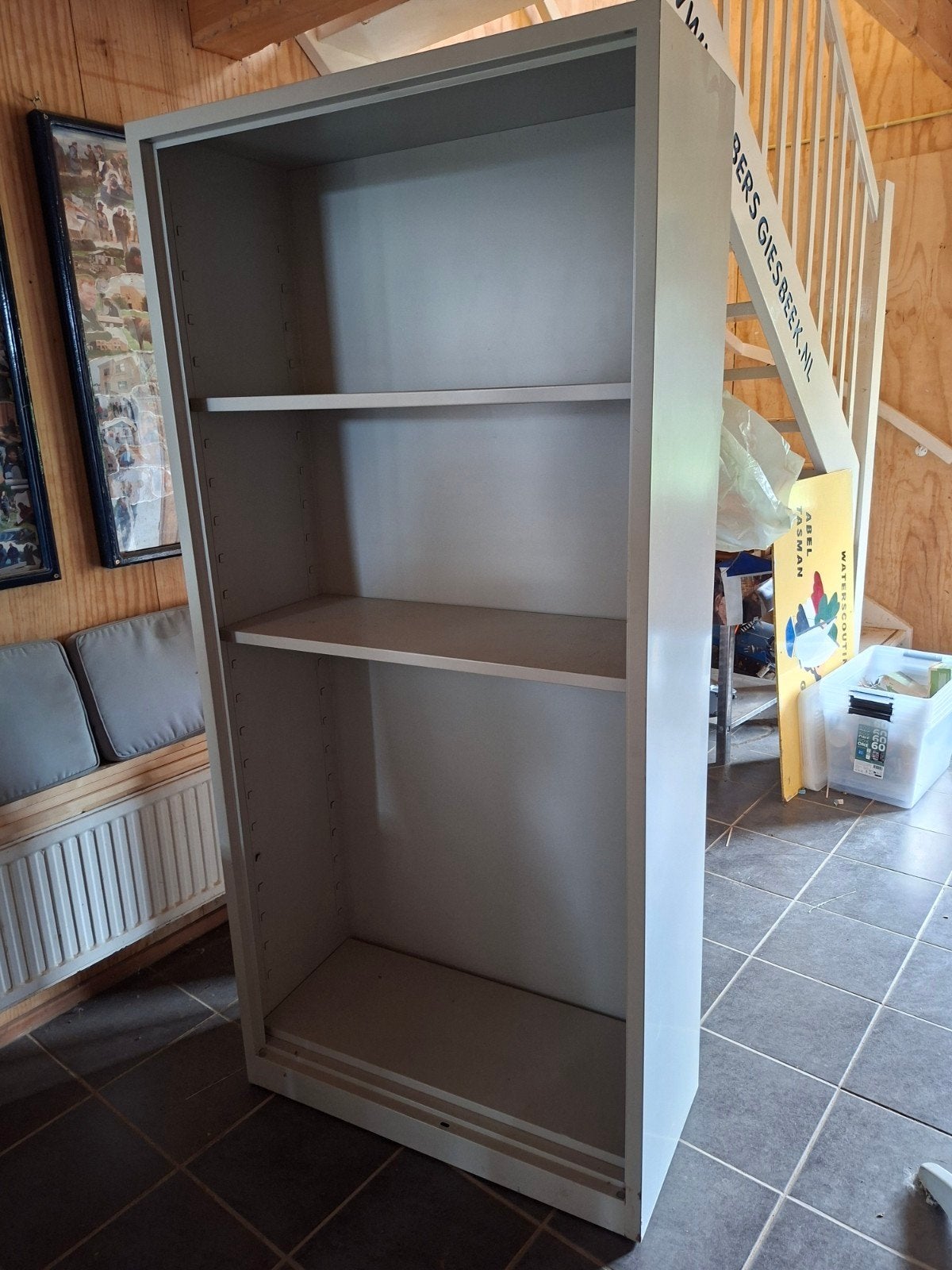 Aluminium kast  - 195x90x40 cm, Ophalen, Gebruikt