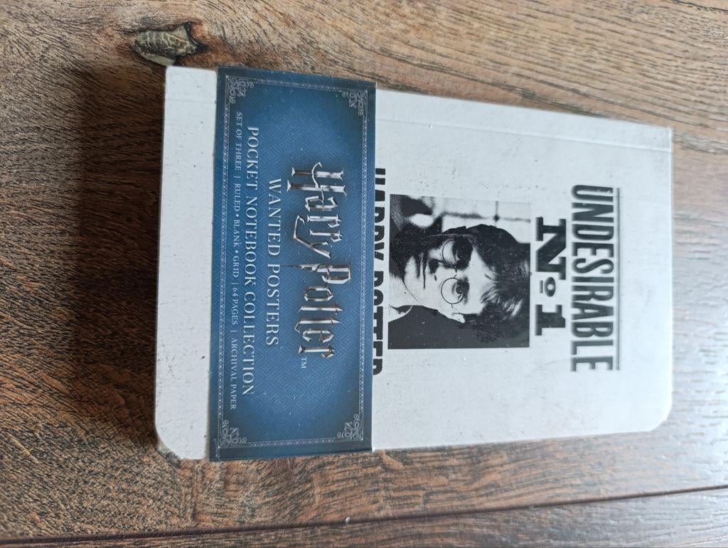 Harry Potter Wanted Posters notitieboekjes collectie, Ophalen of Verzenden