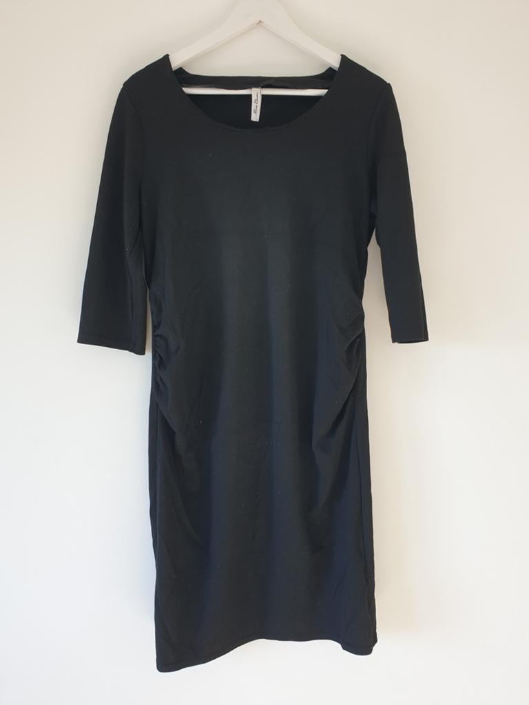 Miss Etam L 40 zwangerschap jurk dress zwart, Miss Etam, Ophalen of Verzenden, Zo goed als nieuw