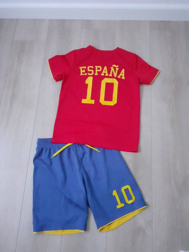 Voetbal set 146 / 152 Espania, Maat XS of kleiner, Ophalen of Verzenden, Gebruikt, Set