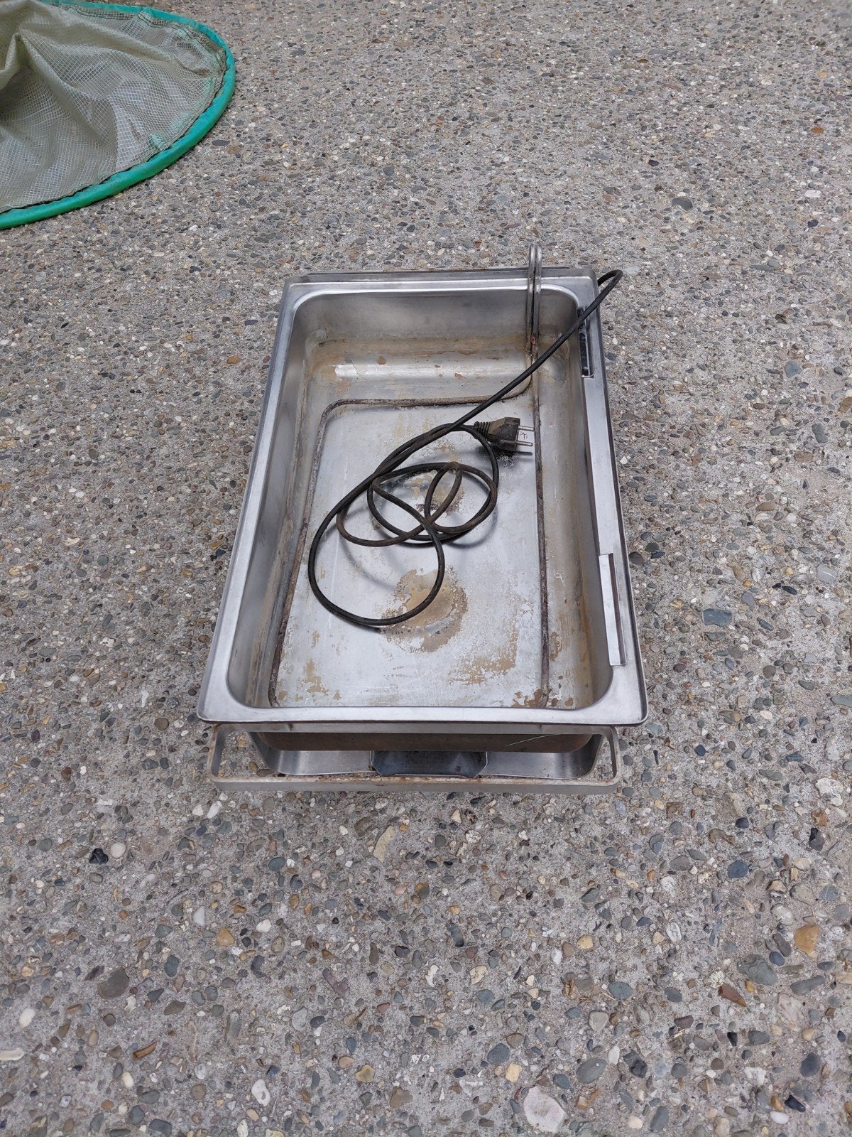 Vintage elektrische chafing dish/warmhoudplaat, Ophalen of Verzenden