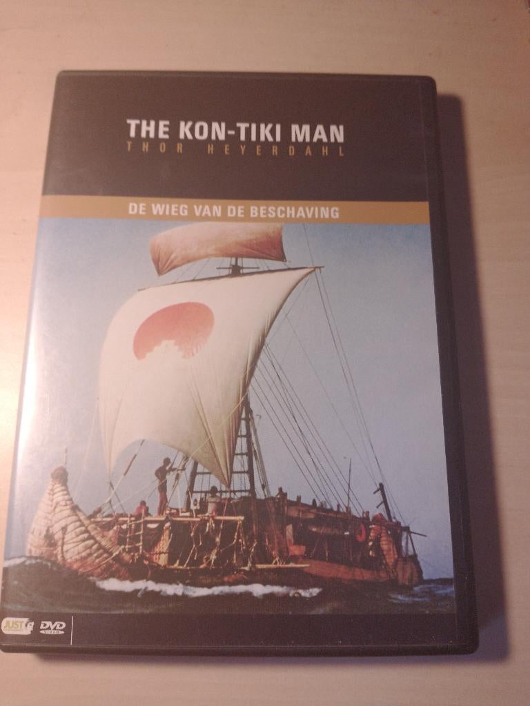The kon-tike man serie (3 DVD) [2402], Alle leeftijden, Ophalen of Verzenden, Zo goed als nieuw, Politiek of Geschiedenis