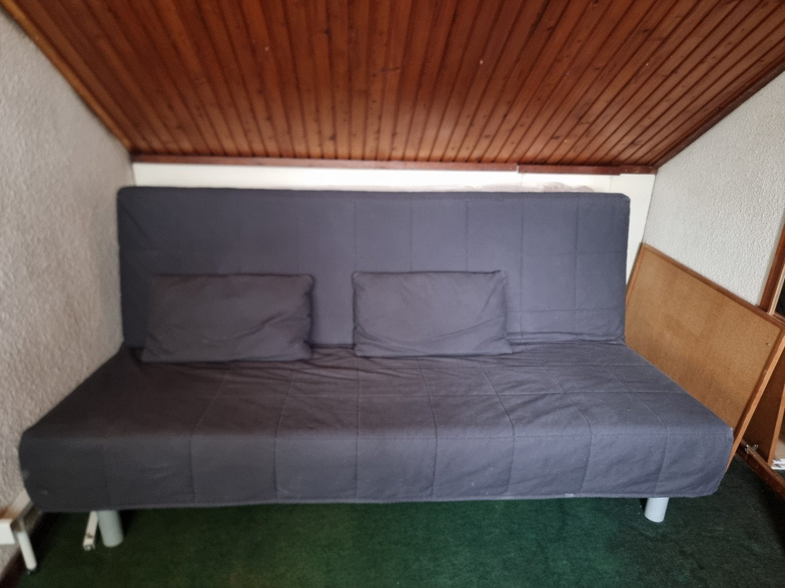 ikea slaapbank, Ophalen, Zo goed als nieuw, Tweepersoons, 140 cm