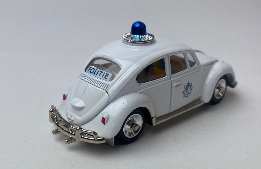 Corgi 1:44 Volkswagen Kever wit Politie NL, Corgi Toys No492, Hobby en Vrije tijd, Modelauto's | 1:43, Corgi, -, Nieuw, Ophalen of Verzenden