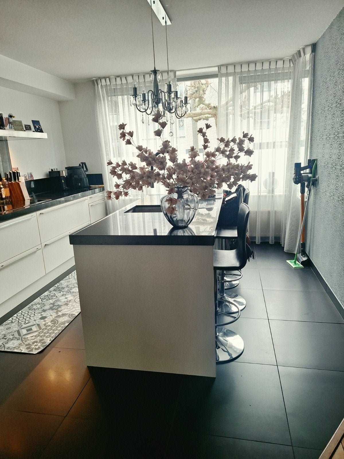Mandemakers keuken, Ophalen, Gebruikt, Graniet of Steen, Crème