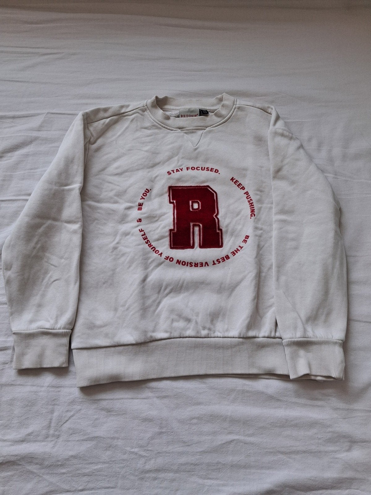 Retour Jeans sweater maat 128, Jongen of Meisje, Trui of Vest, Ophalen of Verzenden, Zo goed als nieuw