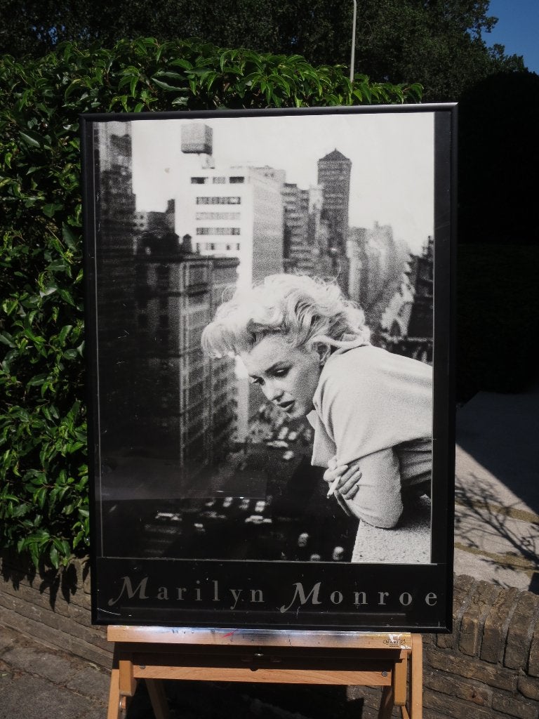 Marliyn Monroe poster, Ophalen, Zo goed als nieuw, Foto of Poster, 75 – 100