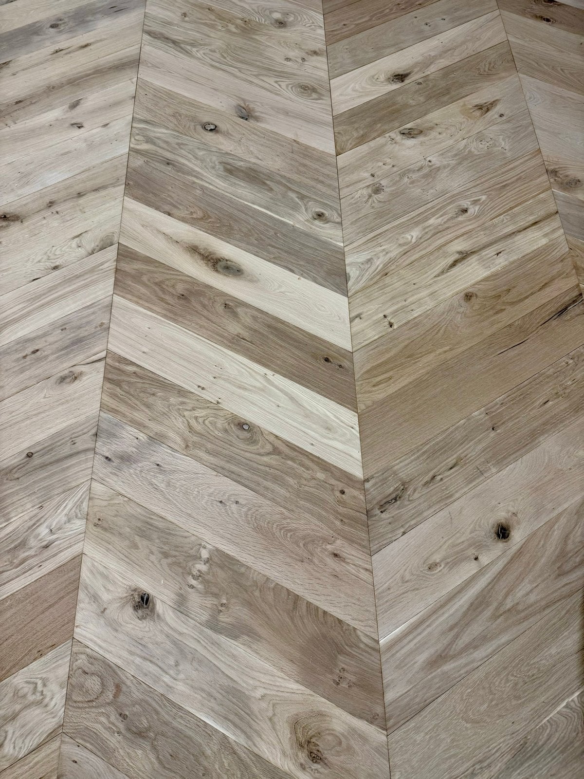 15m2 Eiken Hongaarse Punt Parket Natuurlijk - Eenvoudig te l, Nieuw, 10 m² of meer, Hout, Ophalen