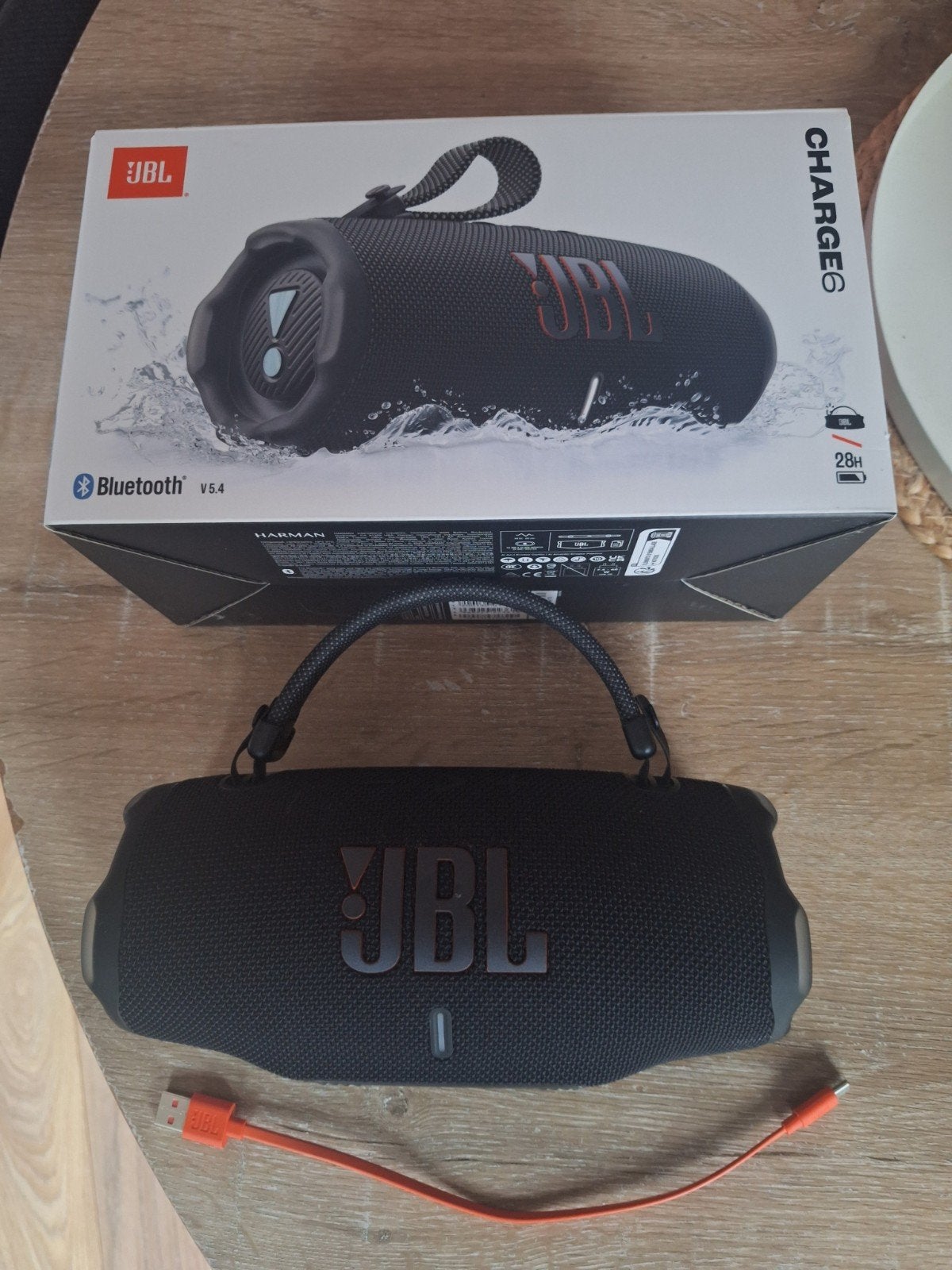 JBL Charge 6 Draagbare Bluetooth Speaker - Zo goed als nieuw, Bluetooth, S, JBL, Overige typen