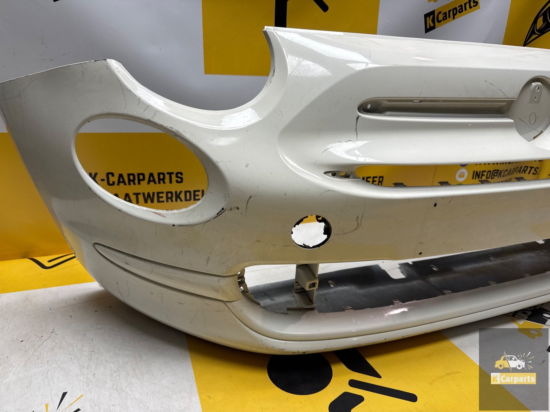 Voorbumper Fiat 500 bumper 735619476 2015-2023 origineel, Info@fabrikant.eu, Ophalen of Verzenden, Bumper, Fiat