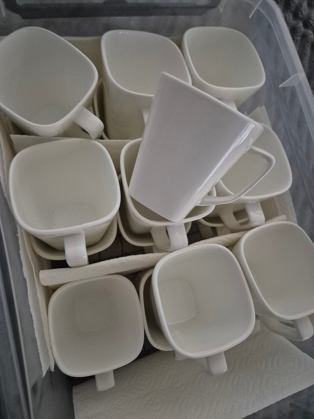18 IKEA koffiemokken - Zo goed als nieuw, Ophalen
