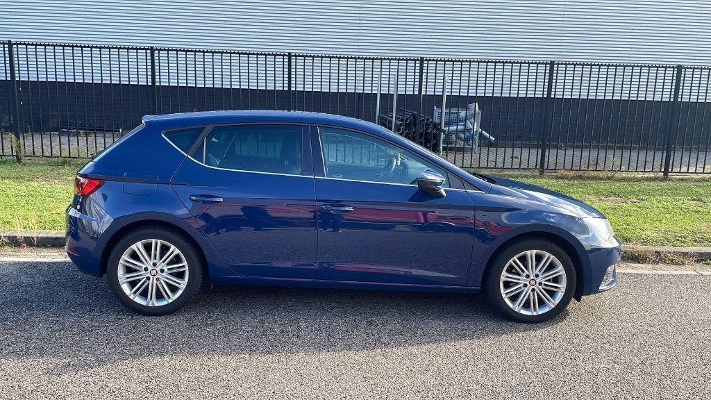 Seat Leon 1.6 TDI 115PK 2018 Blauw, Auto's, Voorwielaandrijving, Euro 6, 4 cilinders, Origineel Nederlands