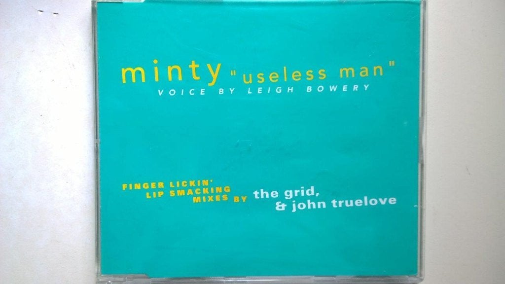 Minty Voice By Leigh Bowery - Useless Man, Cd's en Dvd's, Cd Singles, Zo goed als nieuw, Pop, Ophalen of Verzenden