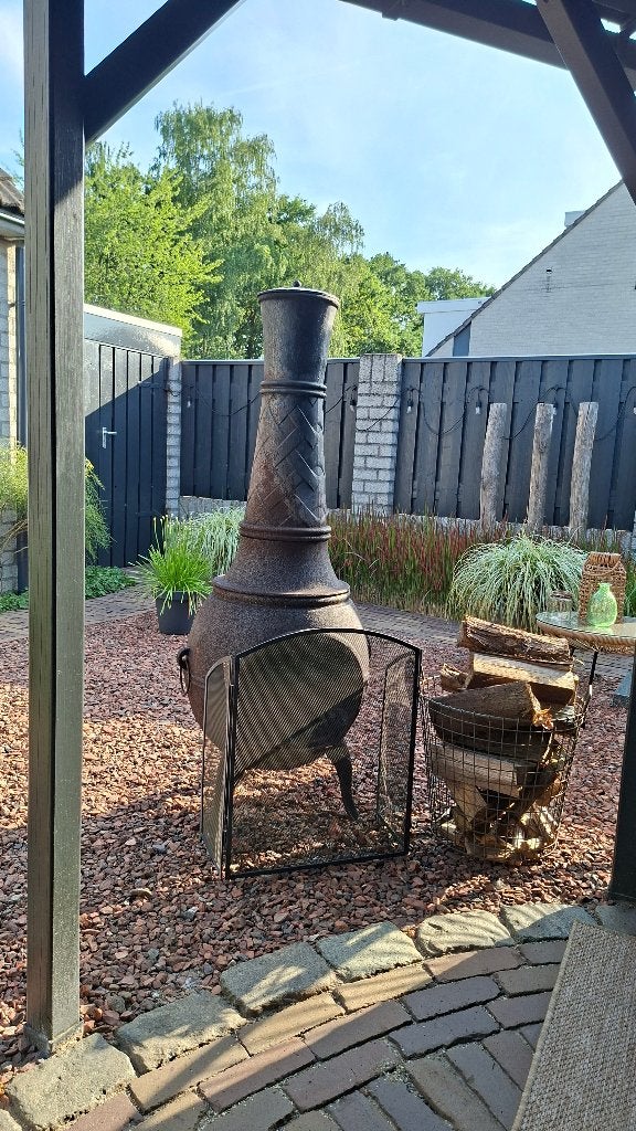 terraskachel tekoop, Tuin en Terras, Tuinhaarden, Ophalen, Gebruikt