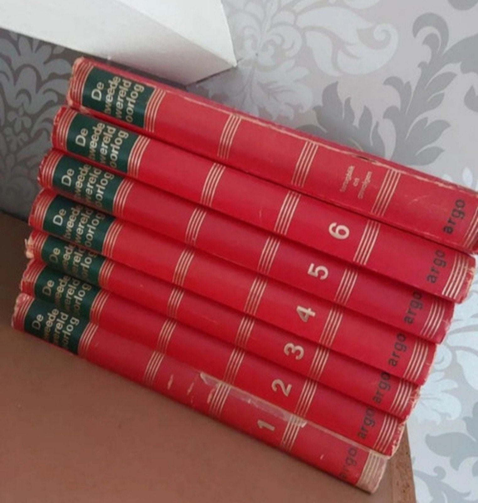 7 boeken van de tweede Wereldoorlog,  encyclopedie compleet, Boeken, Ophalen of Verzenden, Gelezen, Overige onderwerpen, Complete serie