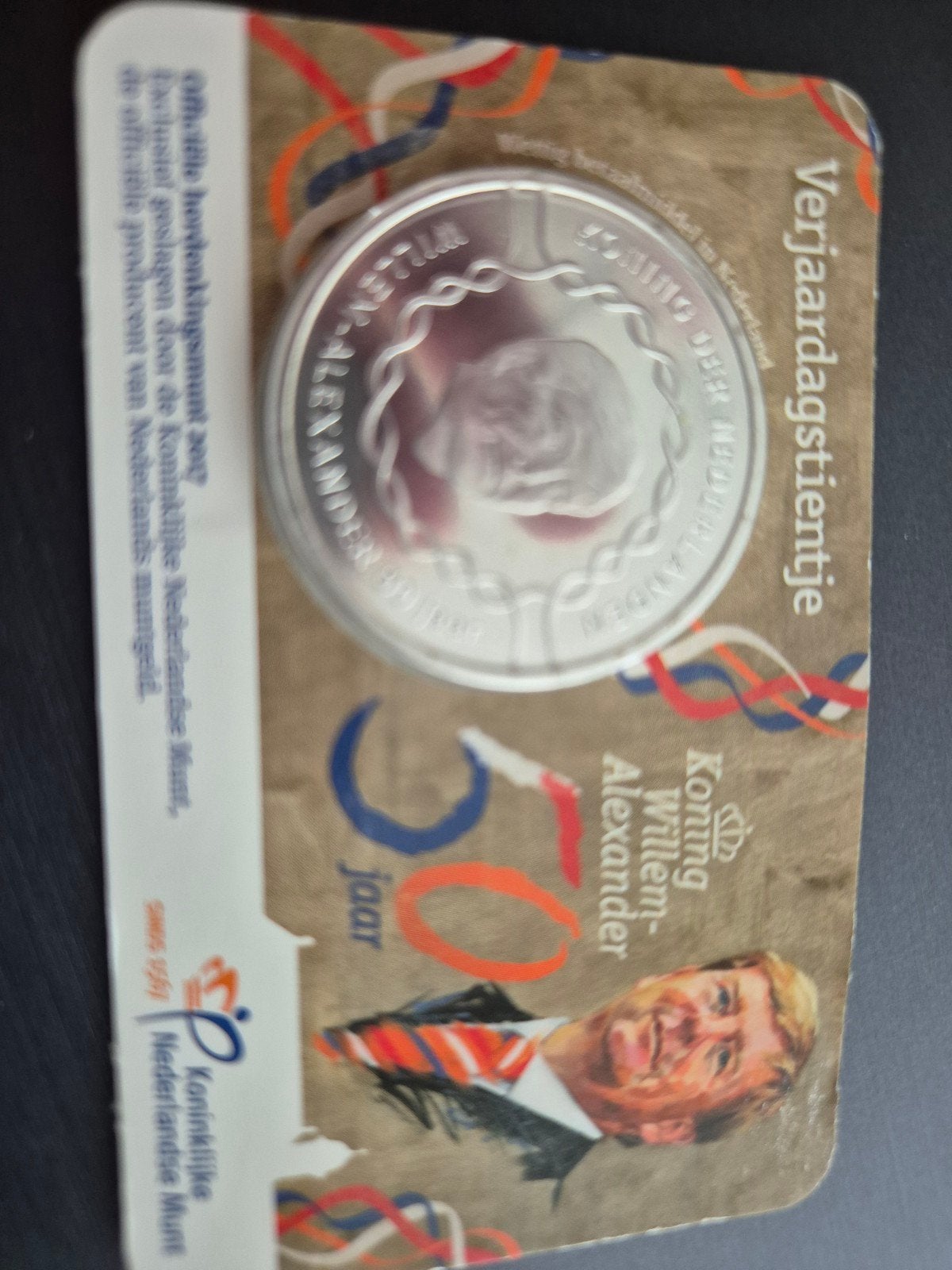 10 euro munt in coincard Nederland - Koningsstientje, Postzegels en Munten, Munten | Nederland, Ophalen of Verzenden