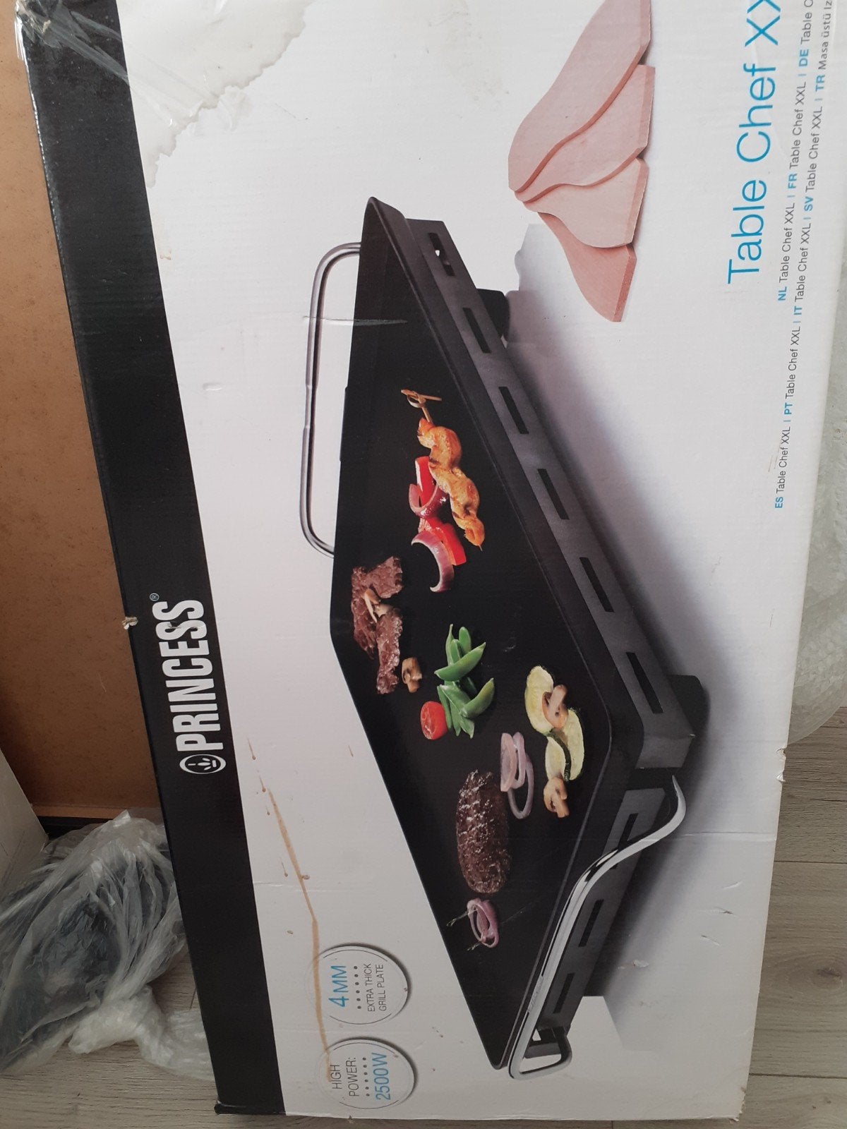 Princess Table Chef XXL Tafelgrill - Nieuw in doos, Ophalen, Nieuw, Tafelgrill