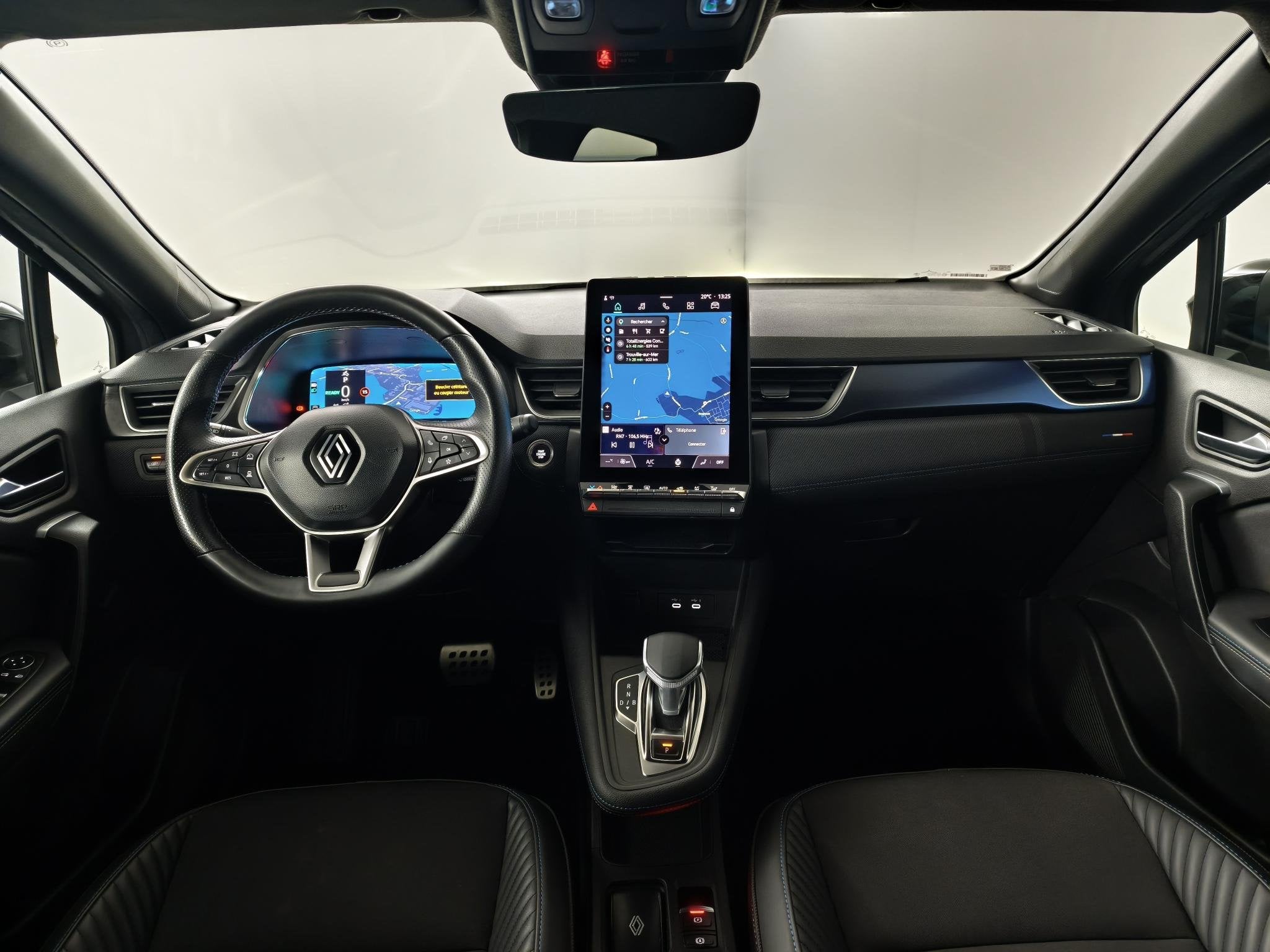 Renault Captur 1.6 E-Tech full hybrid 145 esprit Alpine | Na, Auto's, Gebruikt, 4 cilinders, Met garantie (alle), Zwart
