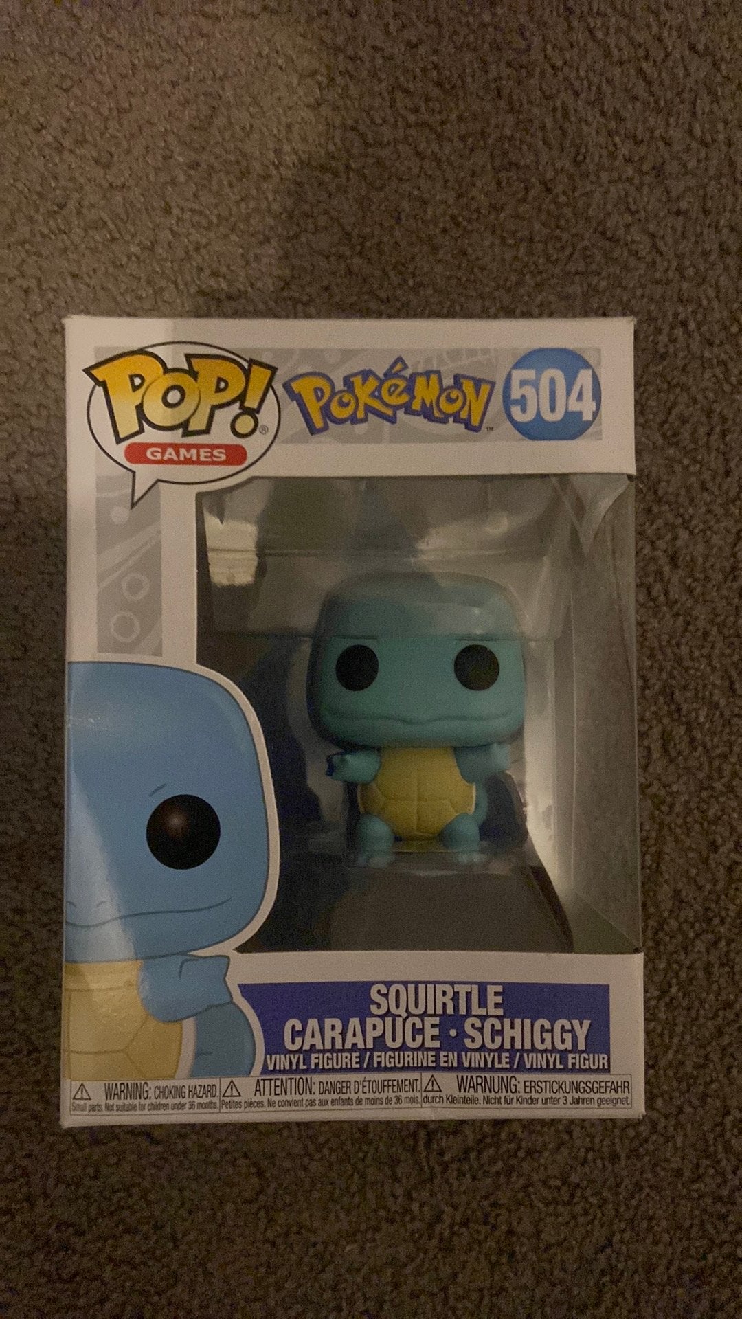 Squirtle 504 funko, Ophalen, Zo goed als nieuw