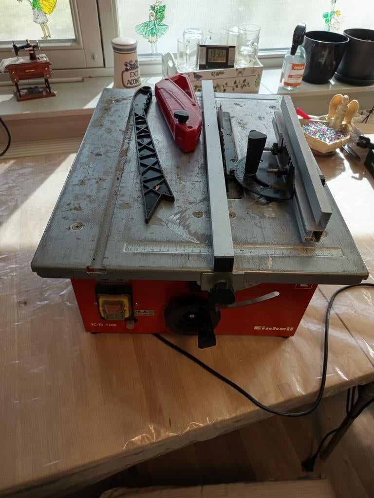 Einhell TC-TS 1200 Tafelzaagmachine - Gebruikt, Doe-het-zelf en Verbouw, Gereedschap | Zaagmachines, Ophalen, Gebruikt, Overige typen