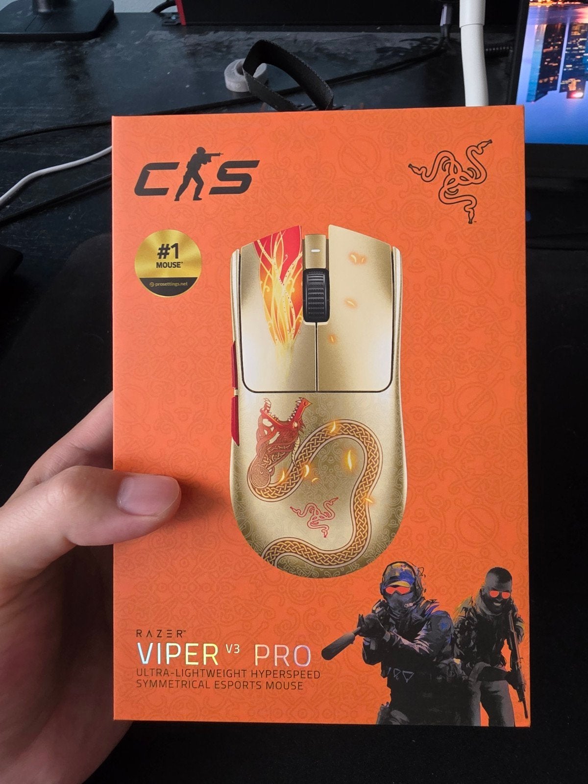 Razer Viper V3 Pro CS2 Edition - New and Sealed, Computers en Software, Muizen, Rechtshandig, Muis, Gaming muis, Nieuw