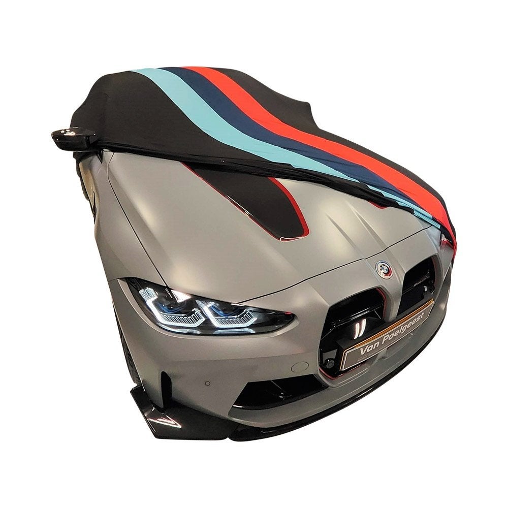 BMW M4 indoor autohoes M-striping – nieuw €125, Vaassen, Nieuw, Ophalen of Verzenden, Star Cover