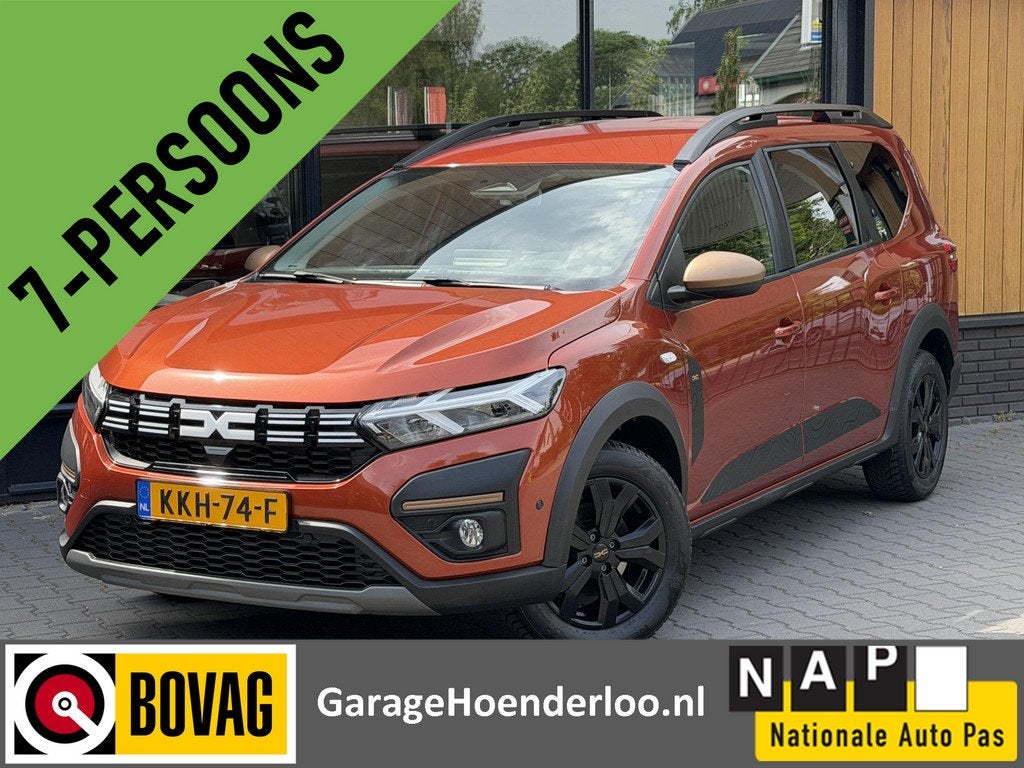 Dacia Jogger 1.0 TCe 110 Extreme 7p Camera, Carplay, Stoelve, Voorwielaandrijving, Stof, Gebruikt, Euro 6