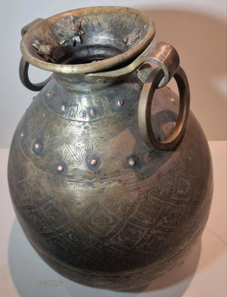 Antieke grote koperen pot, Antiek en Kunst, Antiek | Koper en Brons, Ophalen