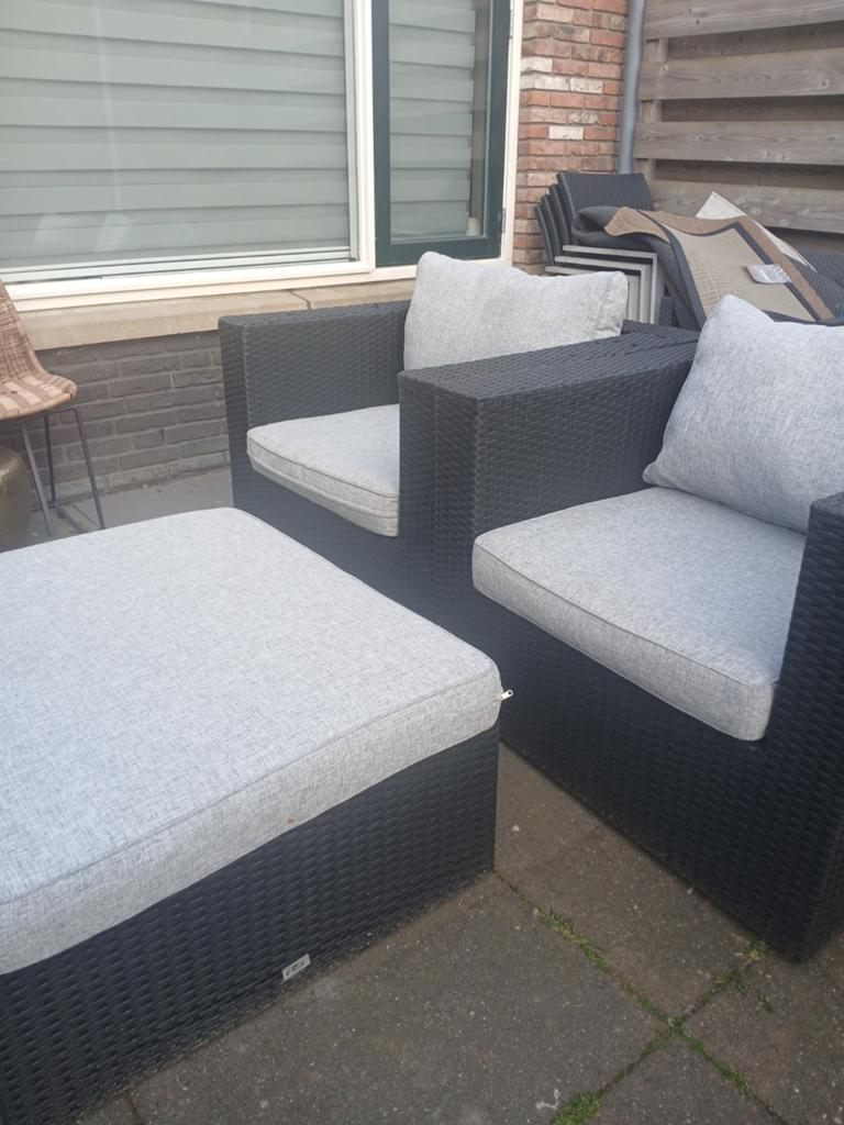 €100 tuinset, Ophalen, Gebruikt