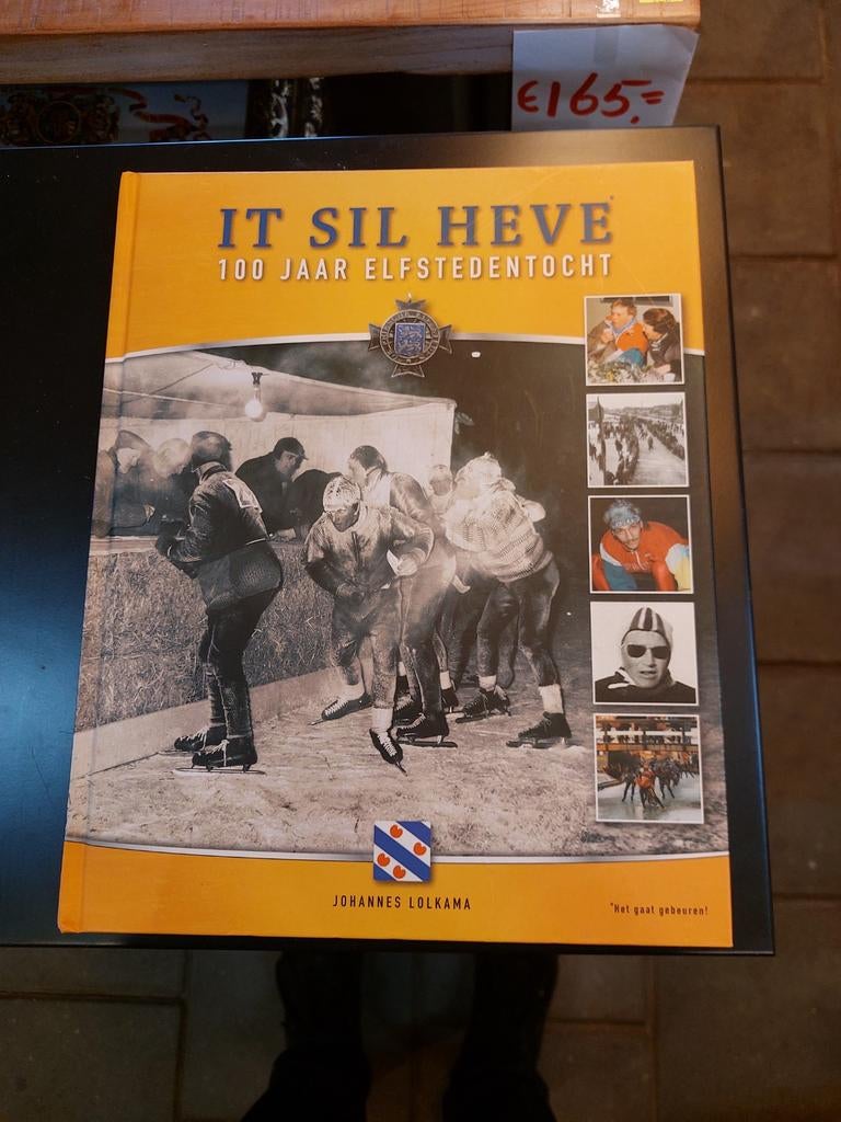 Boek: It Sil Heve - 100 Jaar Elfstedentocht, Boeken, Ophalen, Zo goed als nieuw, Johannes Lolkama, Wintersport