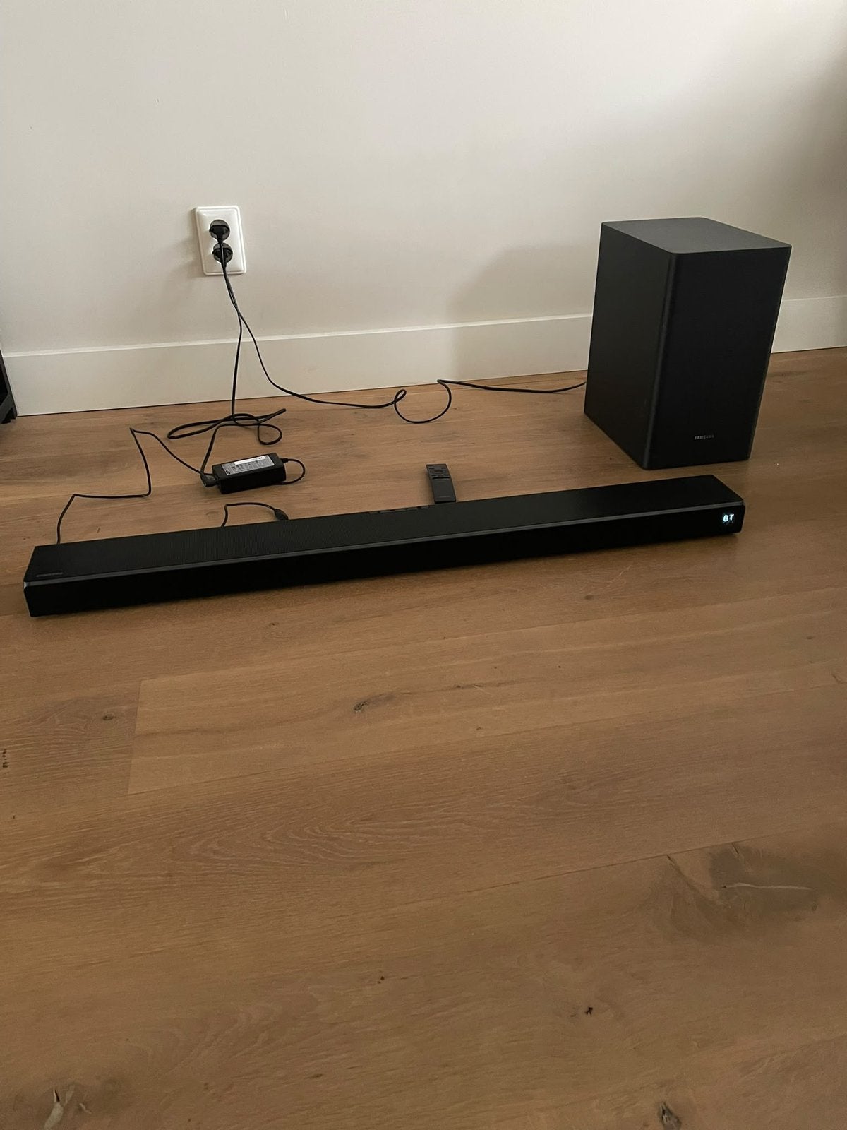Soundbar samsung, Ophalen, Met externe subwoofer, Gebruikt