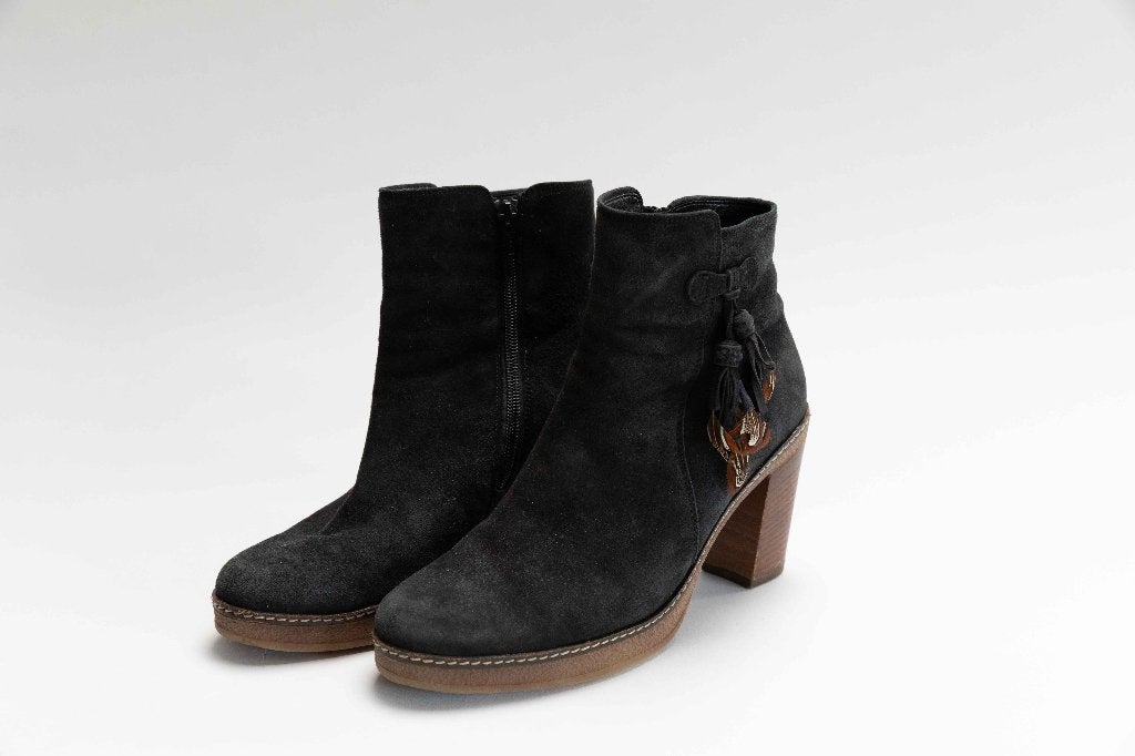 Gabor Suede Enkellaarsje zwart, Kleding | Dames, Schoenen, Zwart, Lage of Enkellaarzen, Gabor, Ophalen of Verzenden