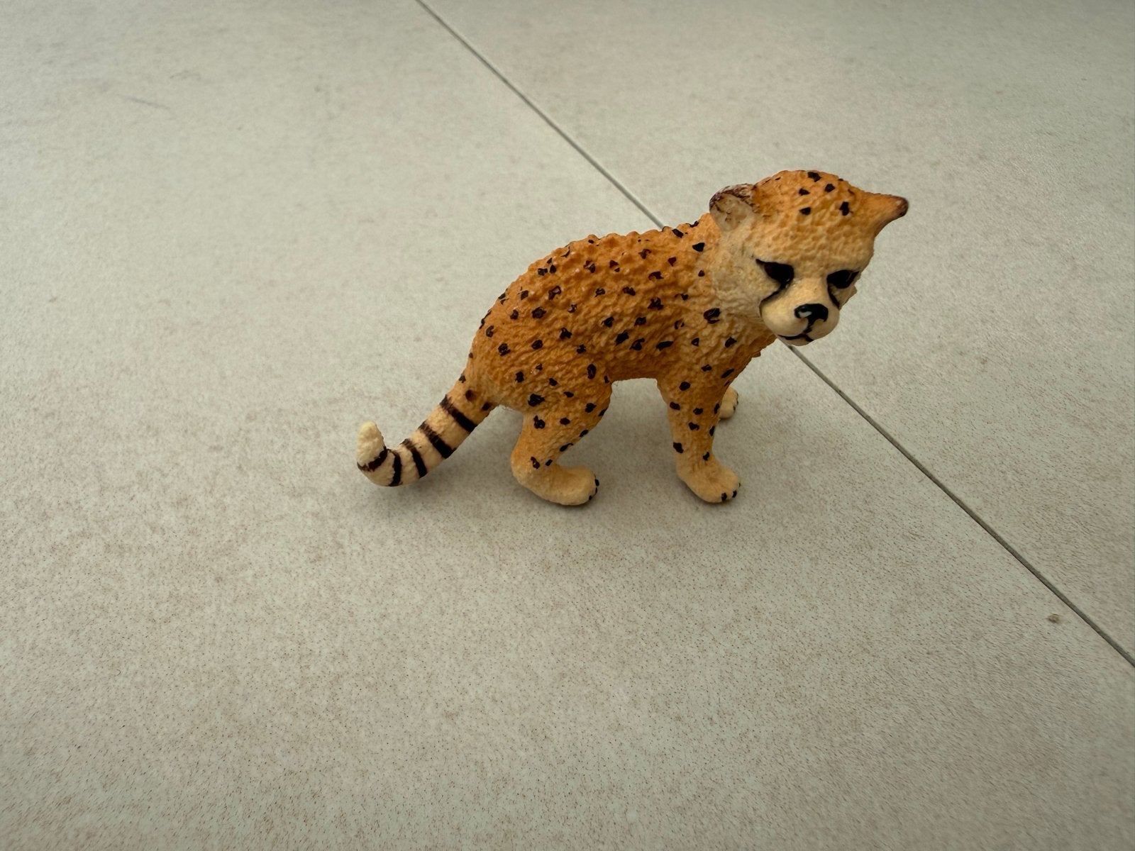 Schleich Cheeta Welp Speelfiguur, Ophalen of Verzenden, Zo goed als nieuw, Jongen of Meisje