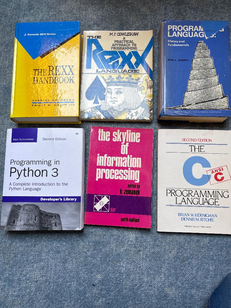 Programmeren boeken vintage, Boeken, Gelezen, Diverse auteurs, Ophalen of Verzenden, Overige onderwerpen