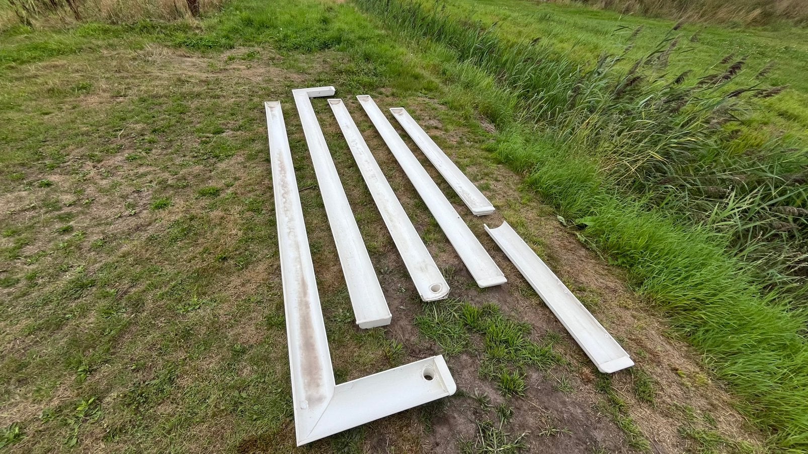 Dakgoot polytech kunststof, Ophalen, Kunststof, Overige typen, Zo goed als nieuw