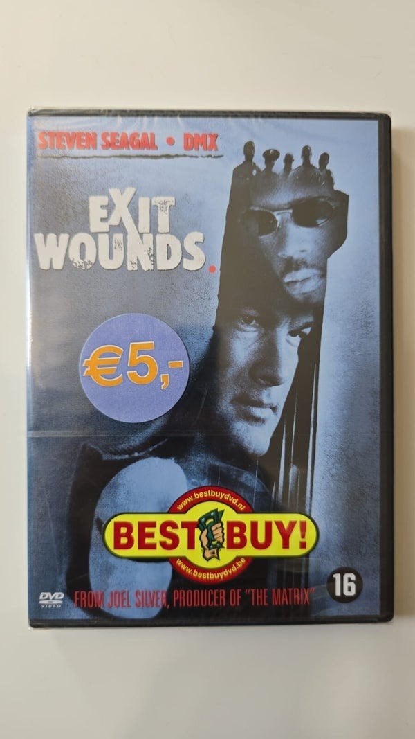 EXIT WOUNDS (IN SEAL) (DVD), Alle leeftijden, Verzenden, Zo goed als nieuw