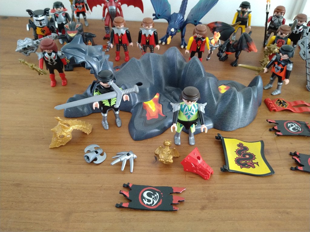 Foto 4 van Playmobil draken ridders grote set met draken en accessoires
