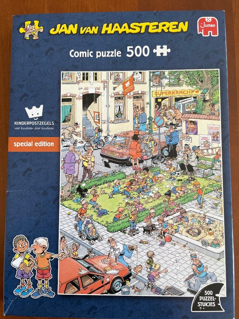 Mooie puzzel 500 stukjes. JAN van HAASTEREN ., Hobby en Vrije tijd, Denksport en Puzzels, Ophalen, 500 t/m 1500 stukjes, Zo goed als nieuw