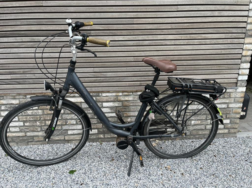 E-bike middenmotor Prophete kapot - goede accu, Ophalen, Gebruikt, Overige merken