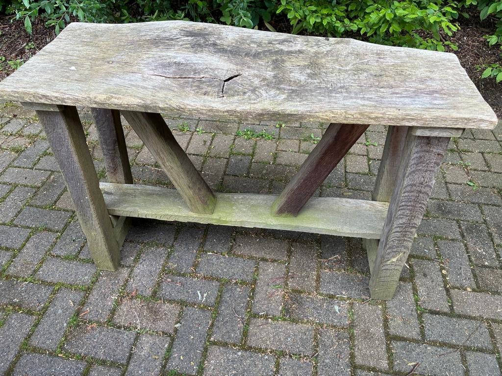 Houten (bijzet) tafel, Ophalen