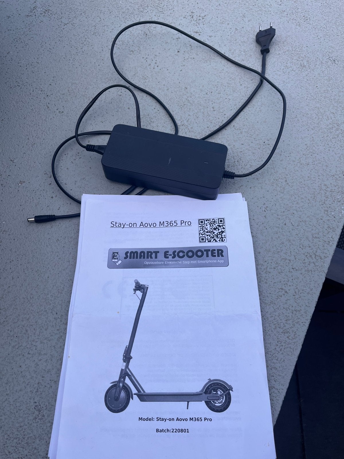 Stay-on Aovo M365 Pro Elektrische Step, Ophalen, Gebruikt, Elektrische step (E-scooter)