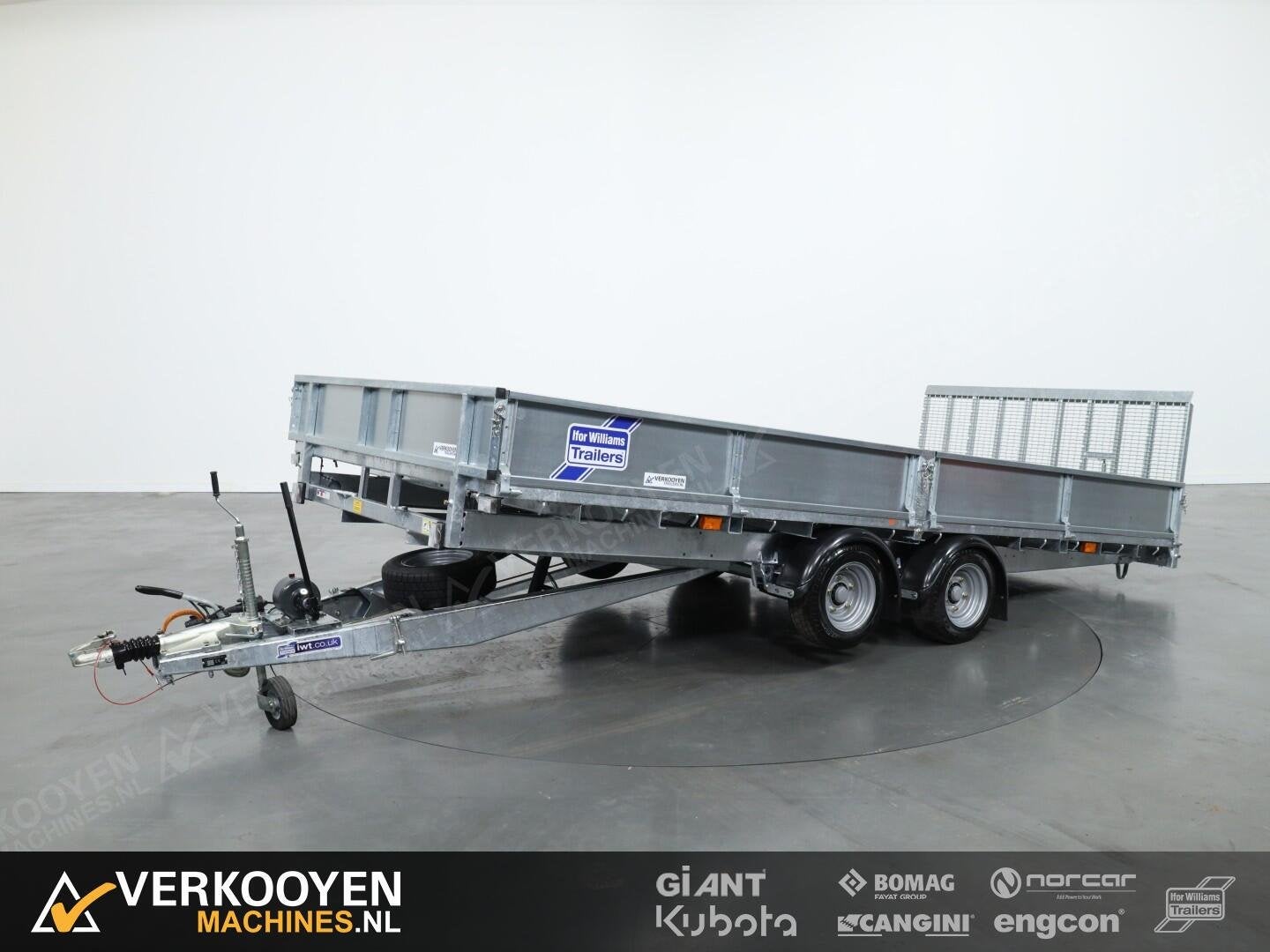 2026 Ifor Williams CT167 Tiltbed 490x230cm ADV1149, Auto's, Vrachtwagens, Overige kleuren, Overige brandstoffen, Bedrijf, Aanhangers en Opleggers