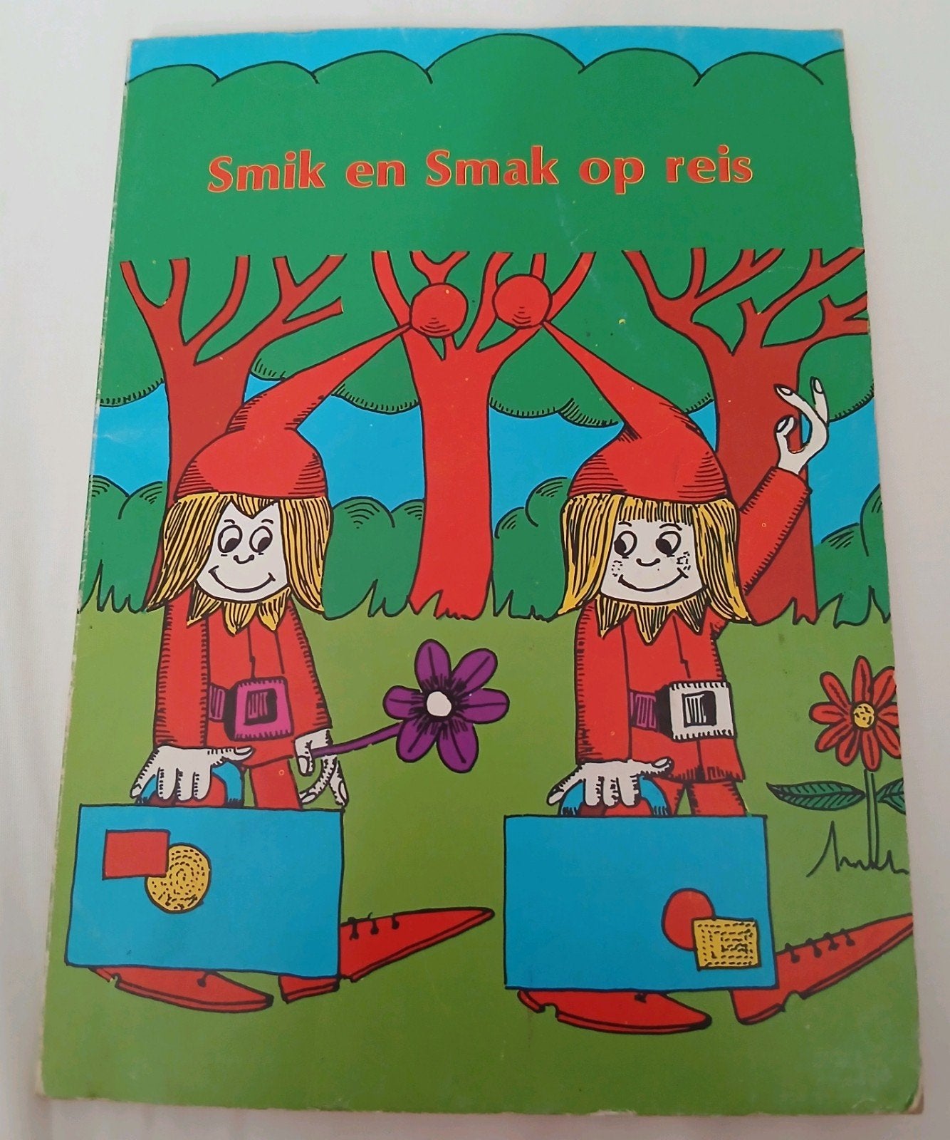 Smik en Smak op reis - Vintage kinderboekje, Ophalen of Verzenden, Gelezen, Onbekend, Fictie algemeen