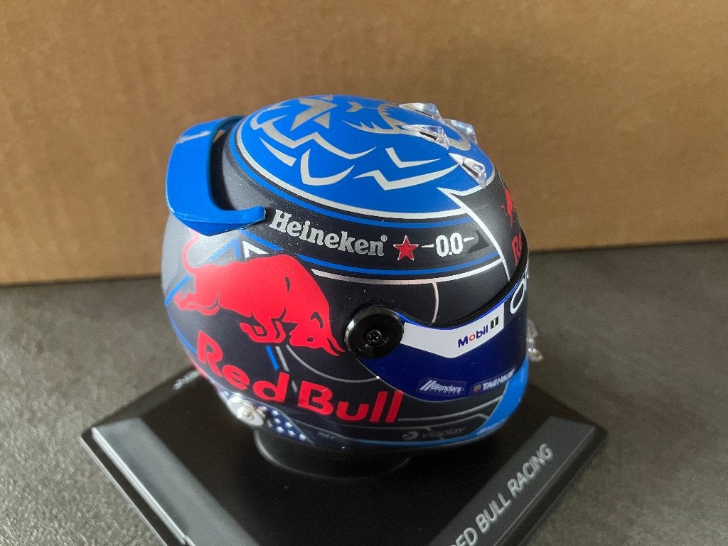 ✅ Max Verstappen 1:4 helm 2024 USA GP Red Bull RB20, Verzamelen, Automerken, Motoren en Formule 1, Ophalen of Verzenden, Nieuw