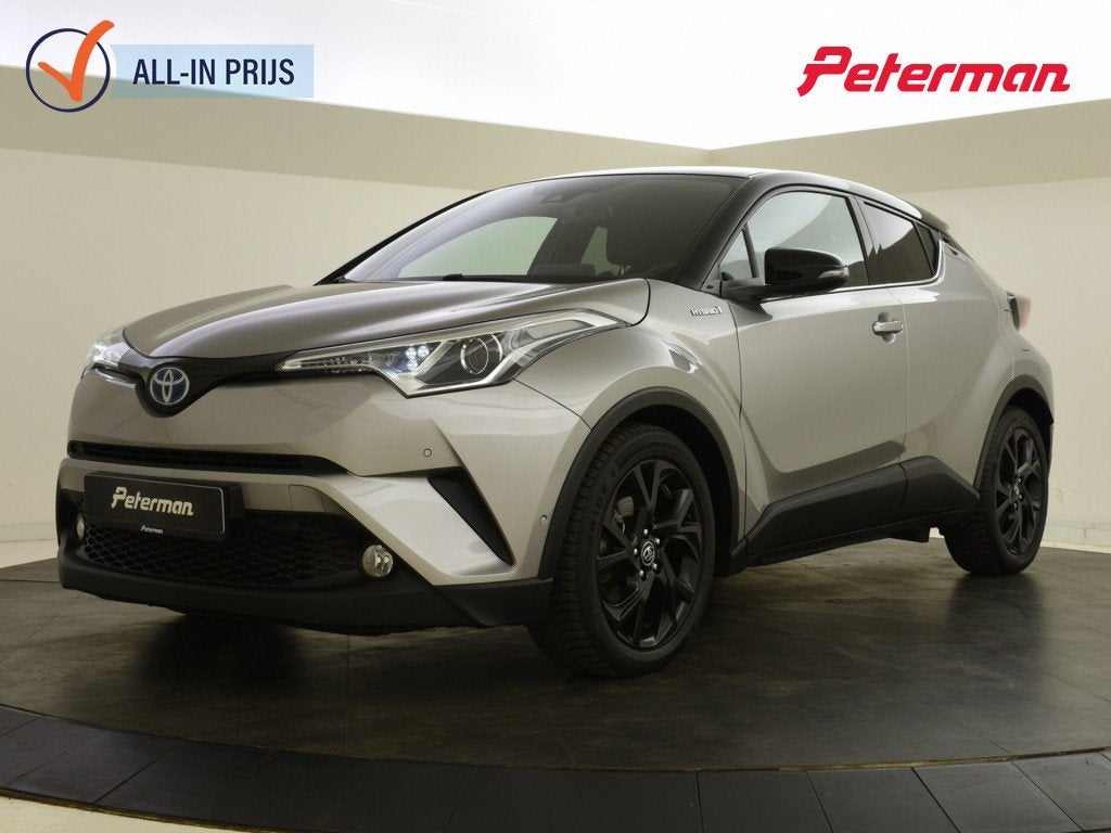 Toyota C-HR 1.8 Hybrid Bi-Tone | Trekhaak | Blindspot | JBL, Auto's, Automaat, Euro 6, 4 cilinders, 122 pk