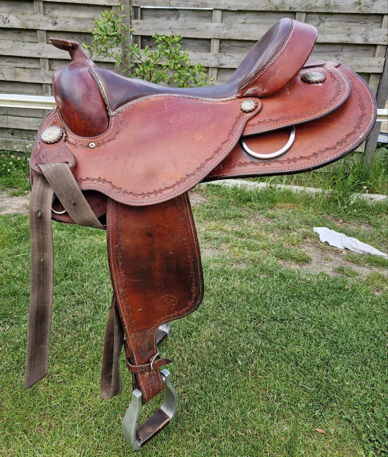 Western Only westernzadel 15,5 inch, Ophalen, XS (15.5 inch of kleiner), Gebruikt, Wijd