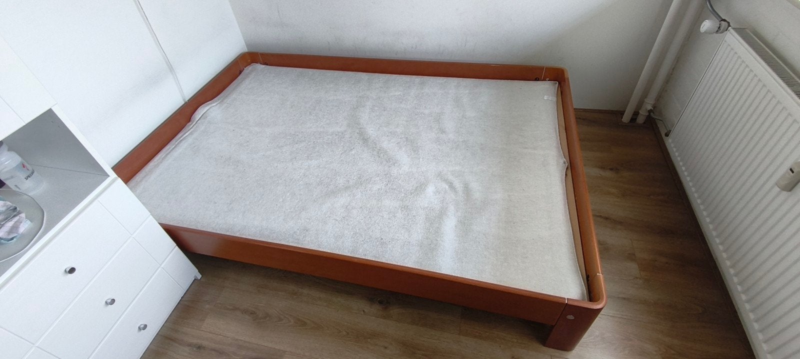 Auping Auronde bed 140x210, Ophalen, Gebruikt, 210 cm, Tweepersoons