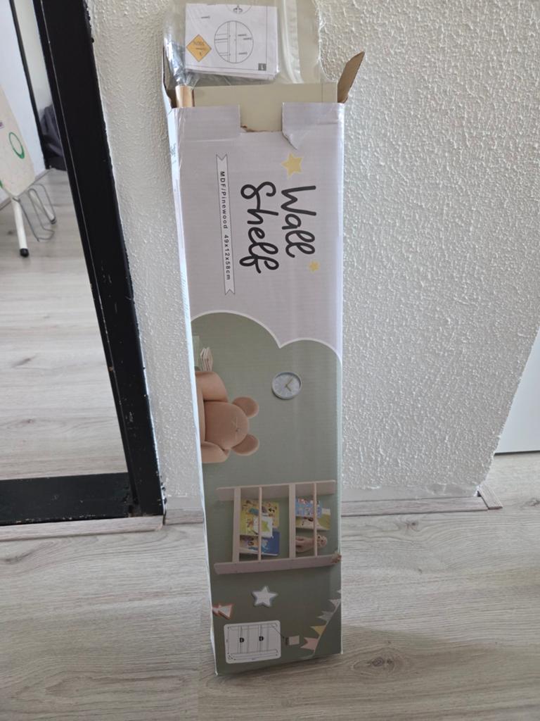 Wandrek boekenrekje, Ophalen, Nieuw
