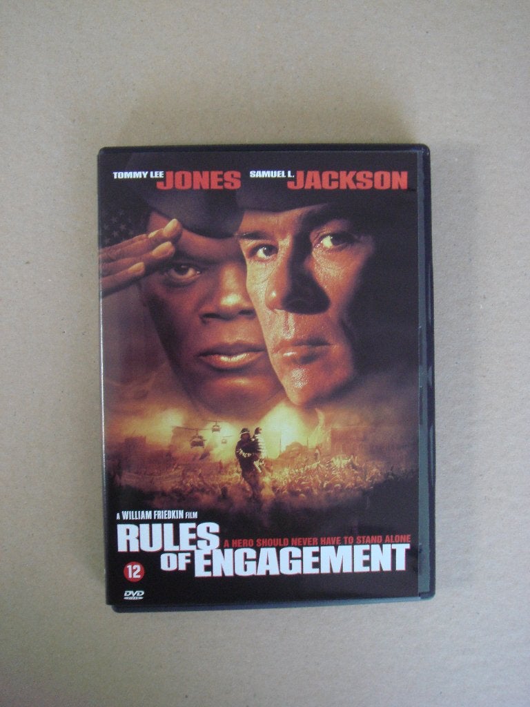 Rules of Engagement DVD - Tommy Lee Jones / Samuel L Jackson, Vanaf 12 jaar, Ophalen of Verzenden, Zo goed als nieuw, Actiethriller