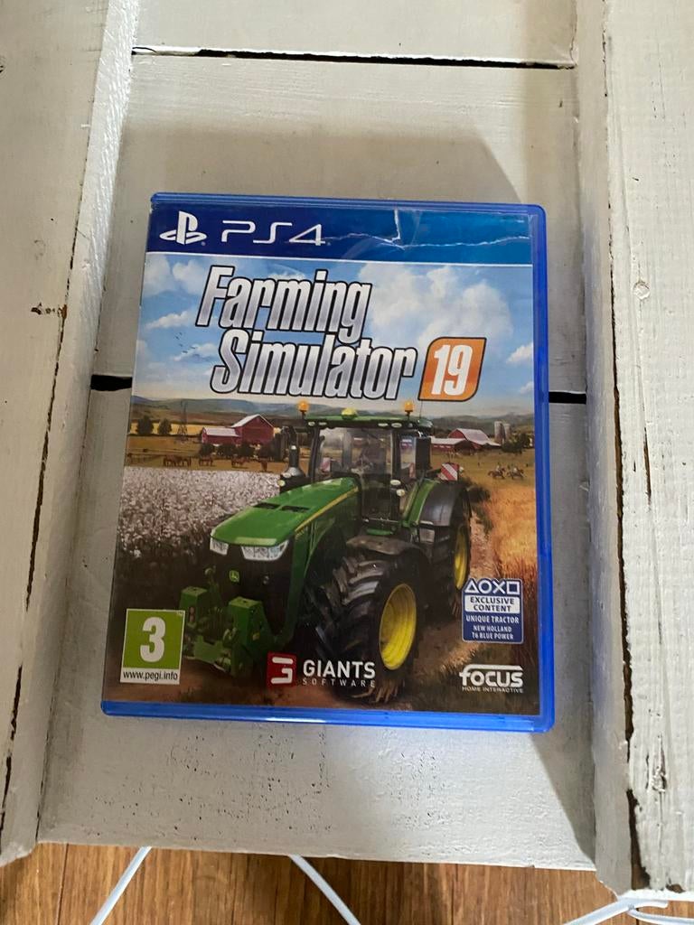 Farming Simulator 19 PS4 - Word de beste boer!, Online, Gebruikt, 1 speler, Ophalen of Verzenden